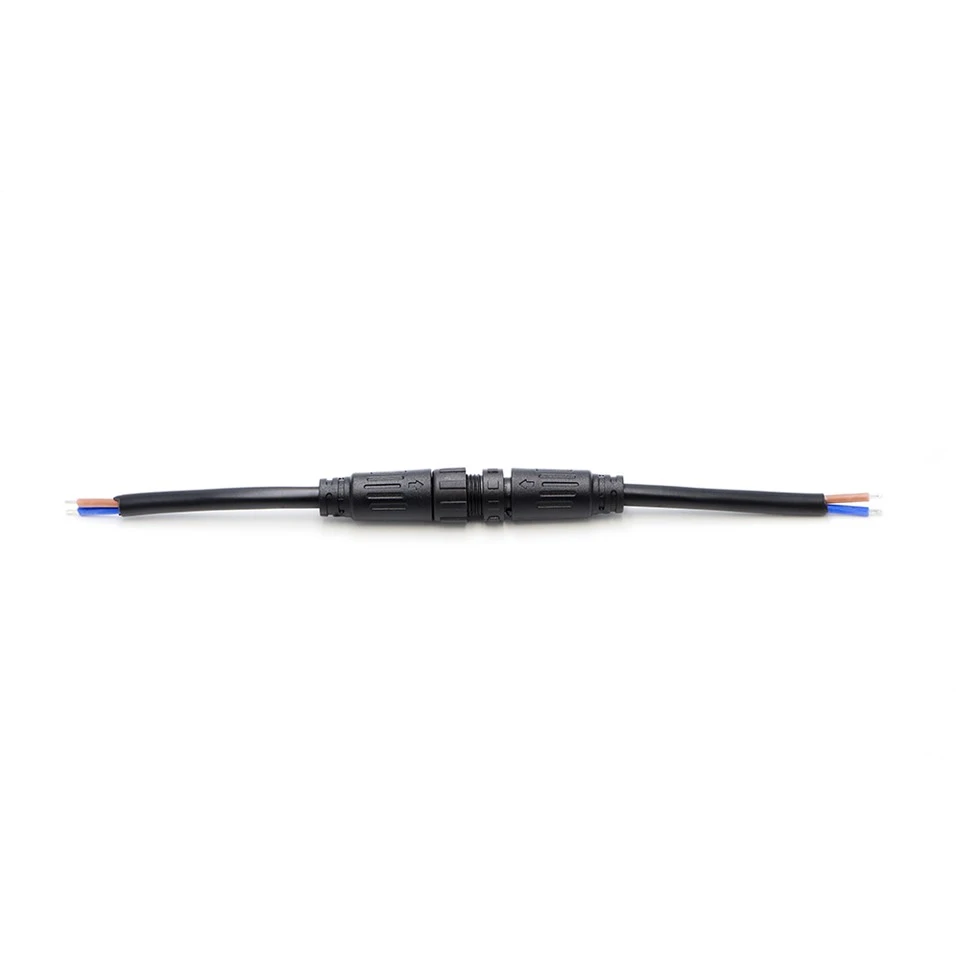 Conector à prova d'água com rosca de pino M12 3 IP67